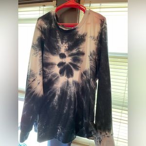 Plus size Tie-dye sweatshirt